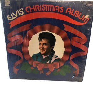 ELVIS PRESLEY - ELVIS' CHRISTMAS ALBUM - 1970 PICKWICK RECORDS CAS-2428 Ex+/Ex